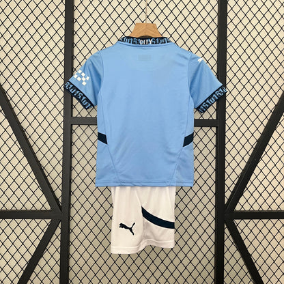 Conjunto niños Manchester City Local 2024/25