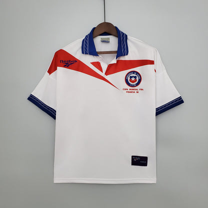 Camiseta Selección Chile mundial 1998 Visitante| Retro