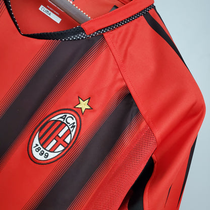 Camiseta Ac Milan 2004/05 Local | Retro