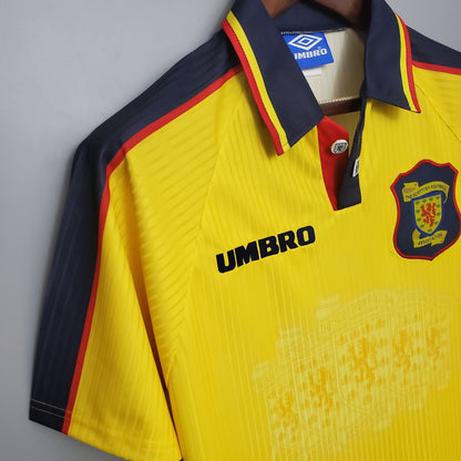 Camiseta Escocia 96/98 Amarilla | Retro