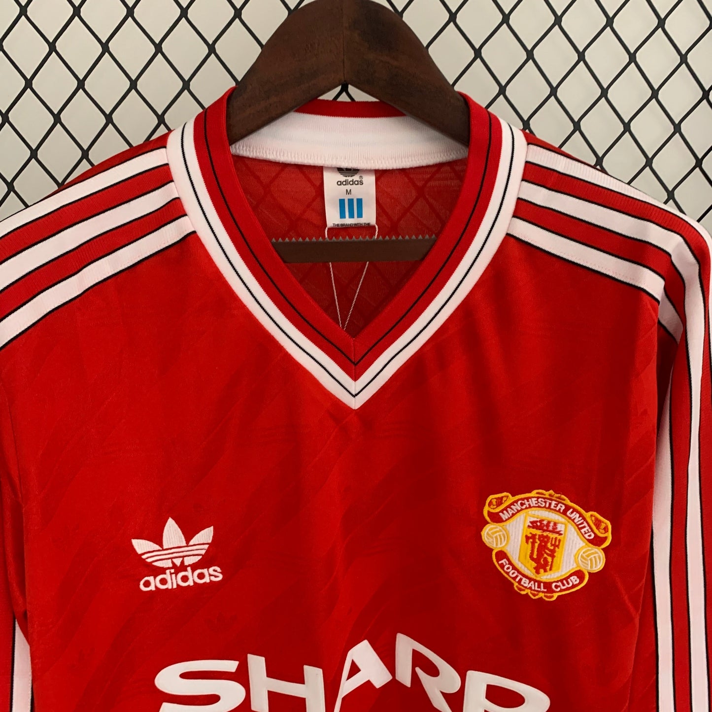 Camiseta Mancheter Unite 1986/88 Local | Manga larga Retro