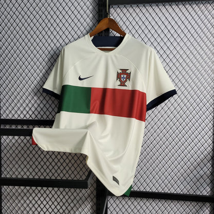 ⚡ Envío rápido - Camiseta Portugal mundial 2022 Visita | Manga corta