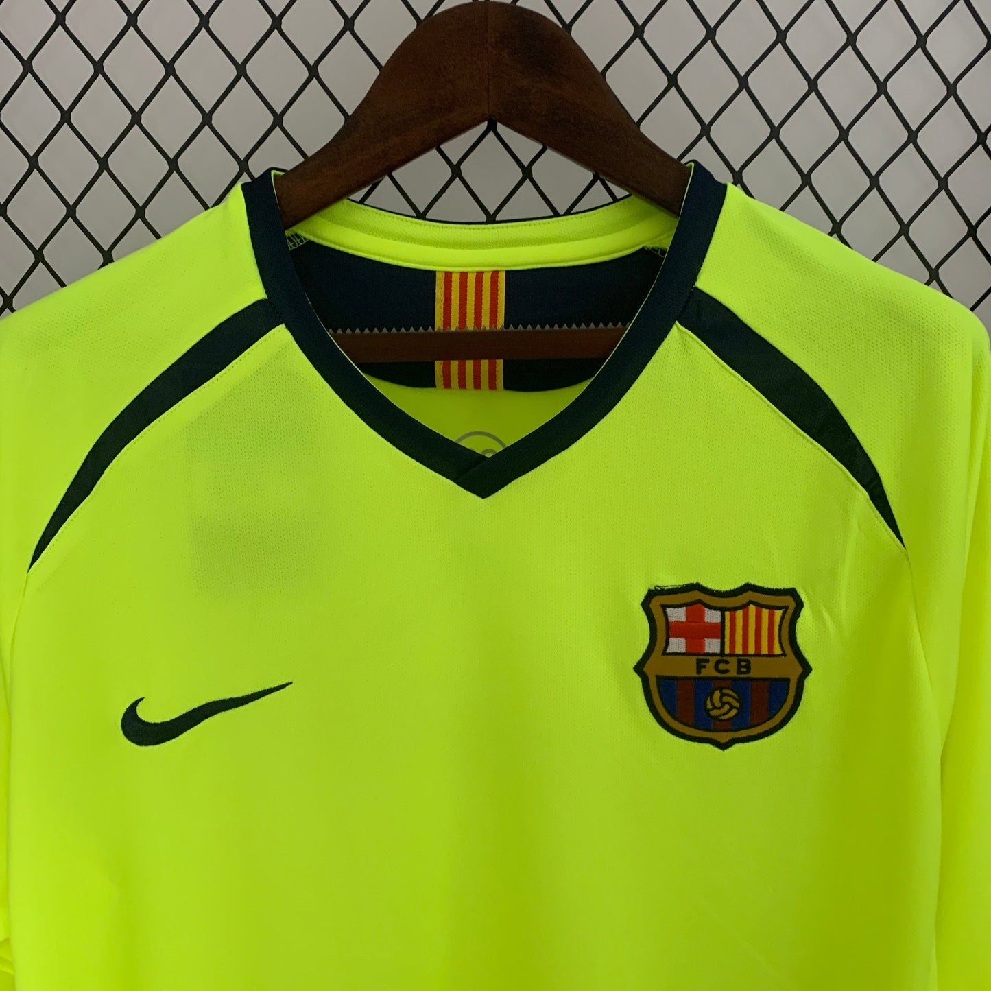 Camiseta Barcelona 2005/06 Visita | Manga larga Retro