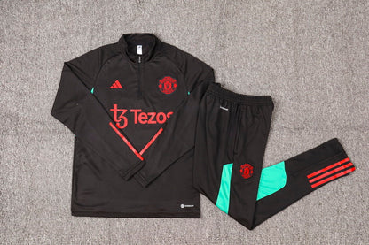 Buzo de entrenamiento Manchester United Black 23-24