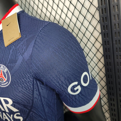 Camiseta PSG Royal Blue Casual 2023-24 | Versión jugador