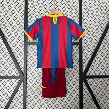 Conjunto niños Barcelona 10/11 Local | Retro