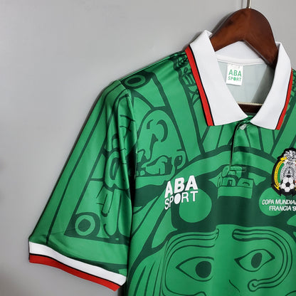 Camiseta Mexico 1998 local | Retro