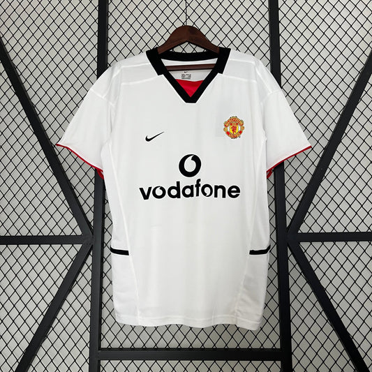 Camiseta Manchester Unite 2002/03 Visita | Retro