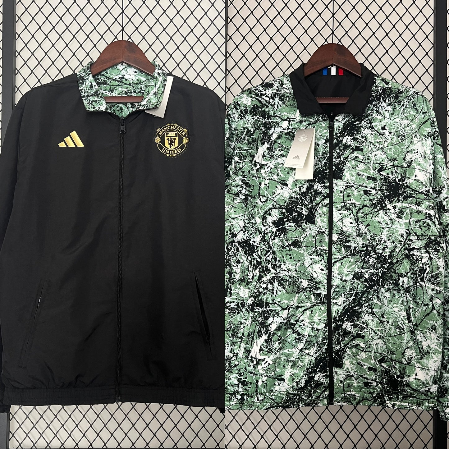 Cortavientos Manchester United Reversible