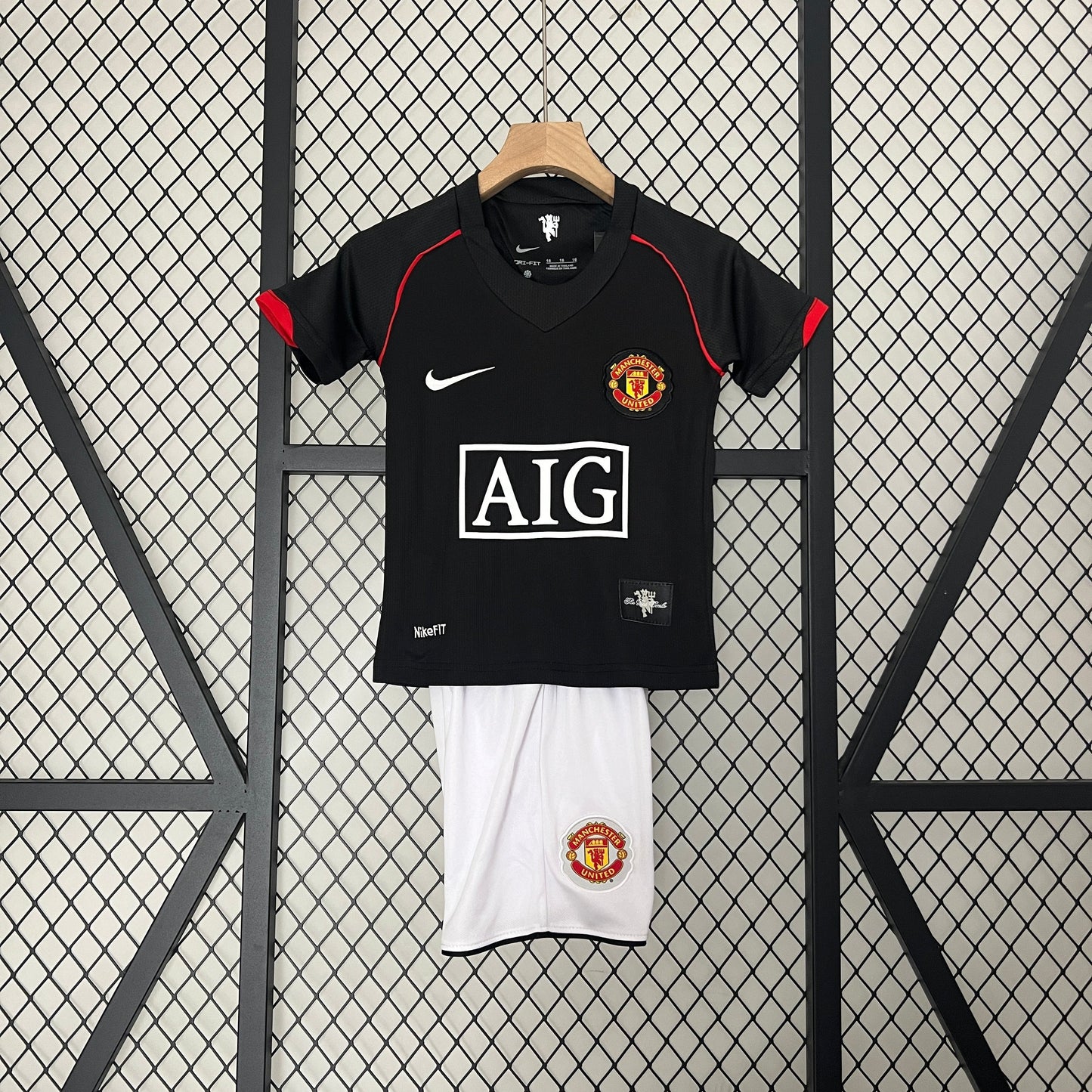 Conjunto niños Manchester United Visita 2007/08 | Retro