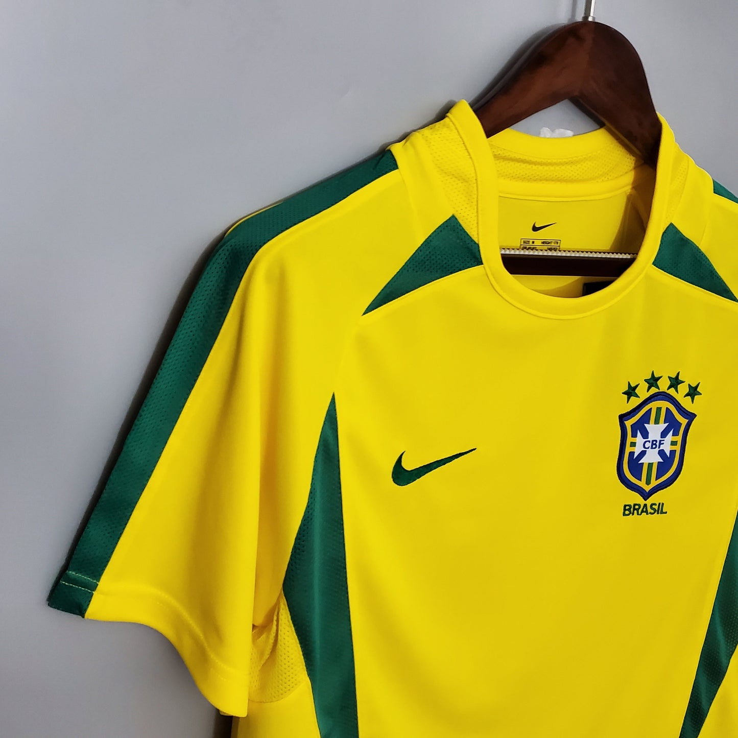 Camiseta Brasil 2002 Local | Retro