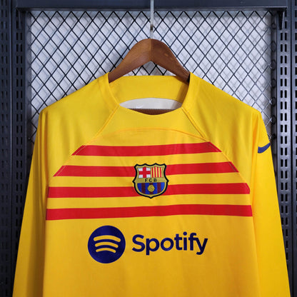 Barcelona Cuarto Kit 2023/24 | Version Fan Manga Larga