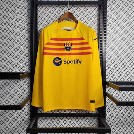 Barcelona Cuarto Kit 2023/24 | Version Fan Manga Larga