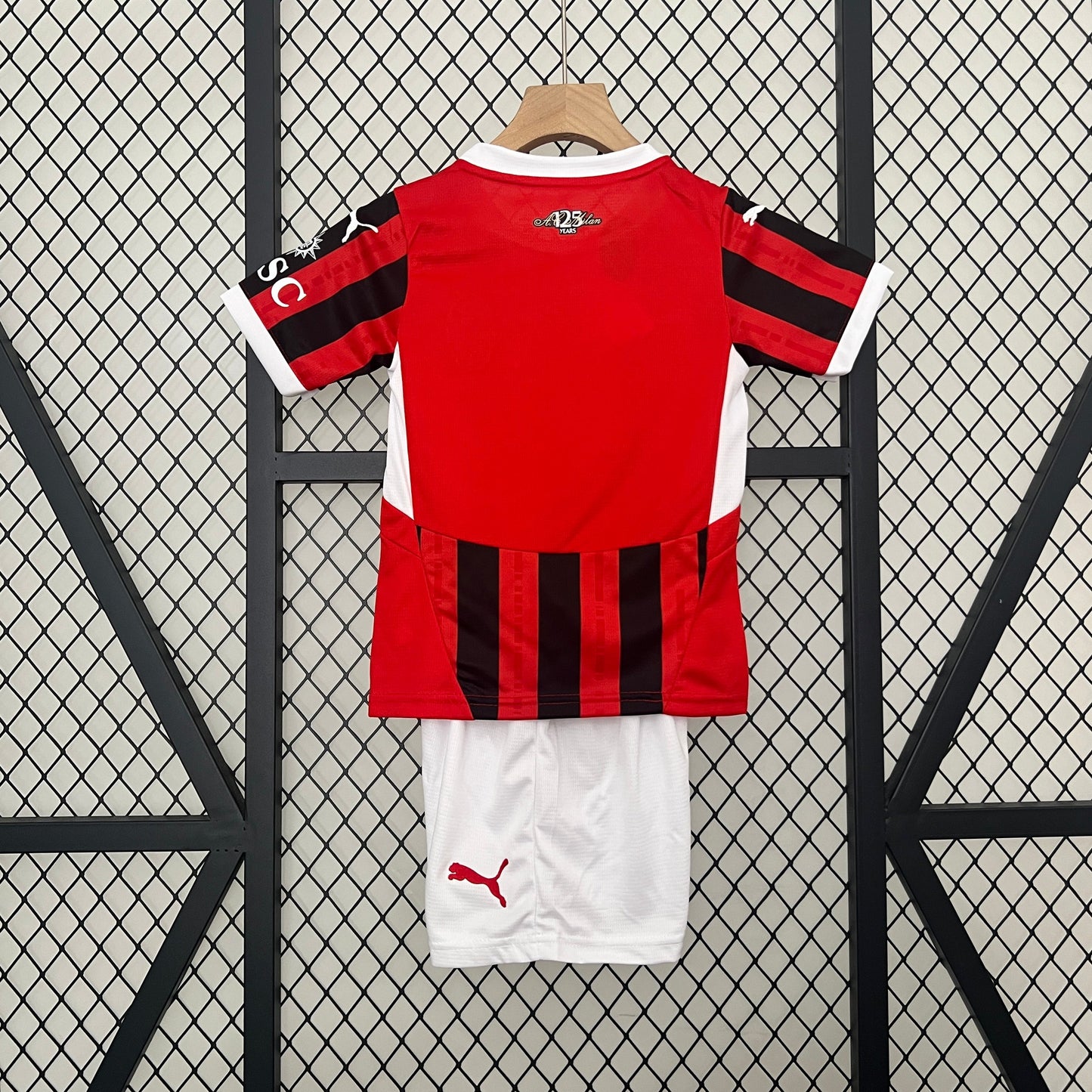 Conjunto niños Ac Milan Local 2024/25