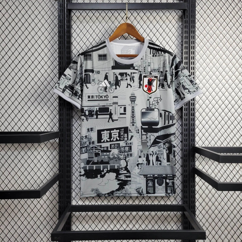 Camiseta Japón Tokio concept edition grey | Versión Fan