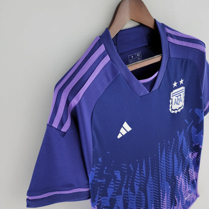 ⚡Envío rápido - Camiseta Argentina mundial 2022 Visita