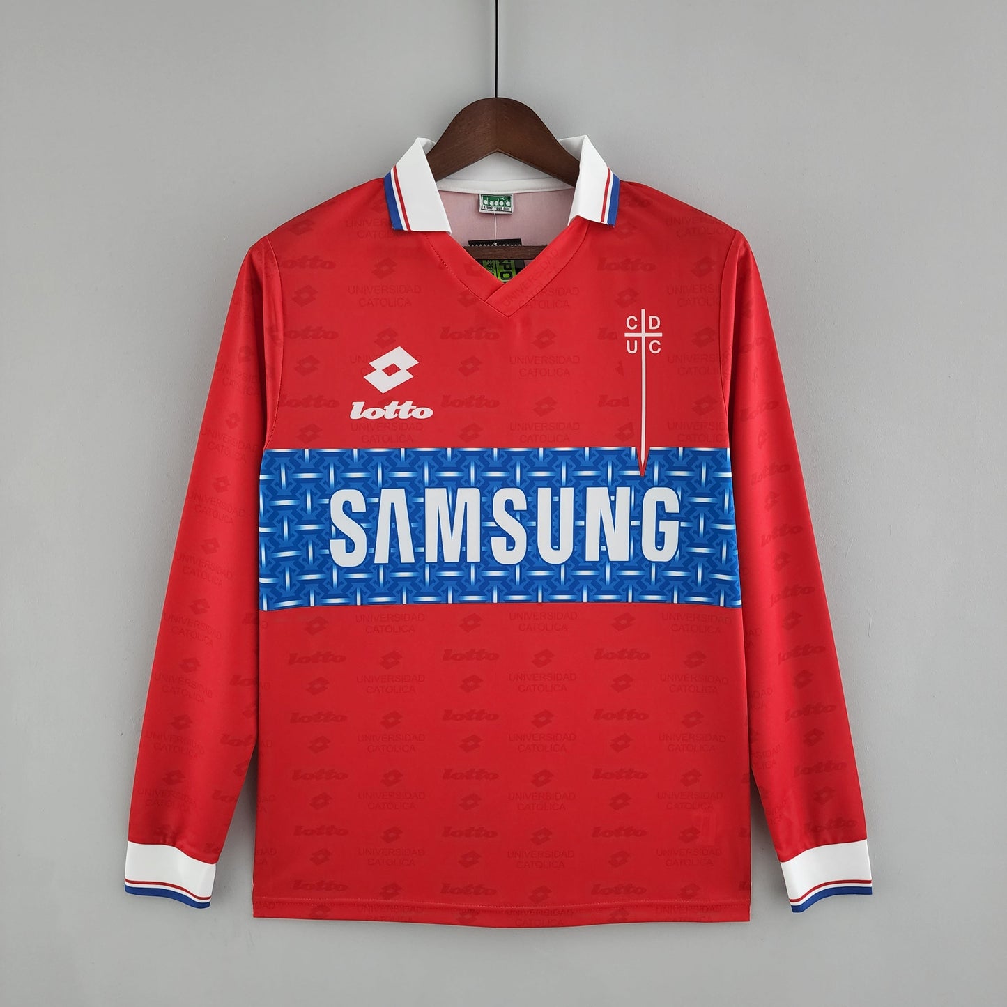 Camiseta Universidad Católica 1996 Tercer kit Manga Larga | Retro