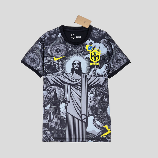 Camiseta Brasil Cristo Redentor Concept Edition 2024 | Versión fan