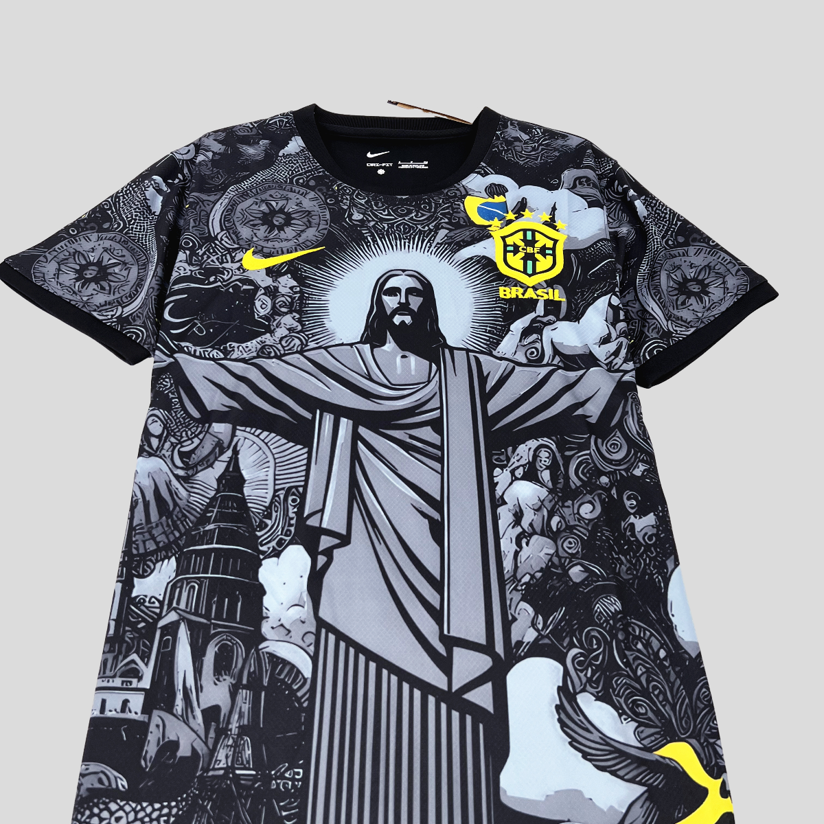 Camiseta Brasil Cristo Redentor Concept Edition 2024 | Versión fan