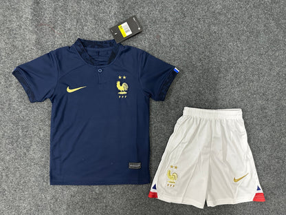 Kit de niños Francia mundial 2022 Local | 🎅🏻 Envío navideño